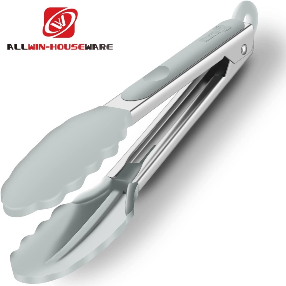 NWT 3 All-Win Stainless Steel Tongs